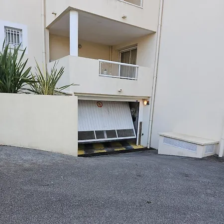 T2 35m2 Clim, Piscine, Balcon Et Parking Prive A 2 Pas Du Port Santa Lucia 아파트